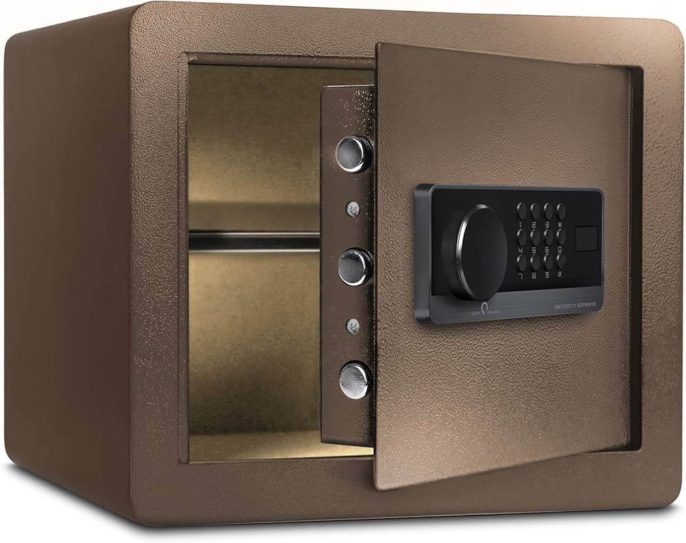 Amazon.co.jp: 金庫 セキュリティーボックス 家庭用 テンキー 32L 大