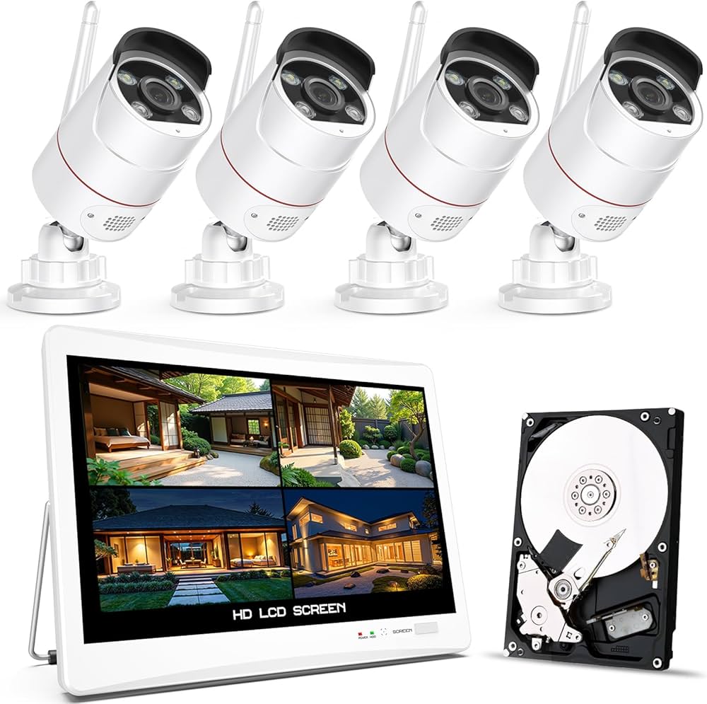 Amazon.co.jp: 【500万高画素夜間カラー・金属製】YESKAMOO 防犯カメラ