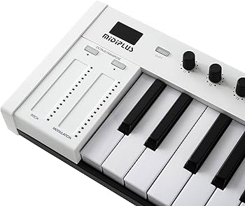 Amazon | midiplus X4 mini MIDI キーボードコントローラー ホワイト
