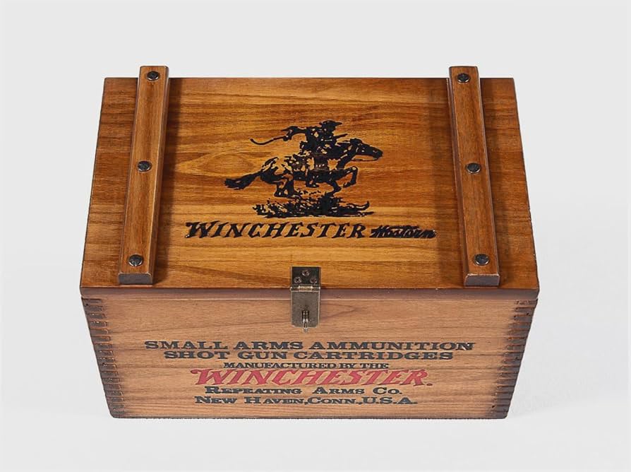 Amazon｜ウィンチェスター木製弾薬ボックス｜インテリア オンライン通販