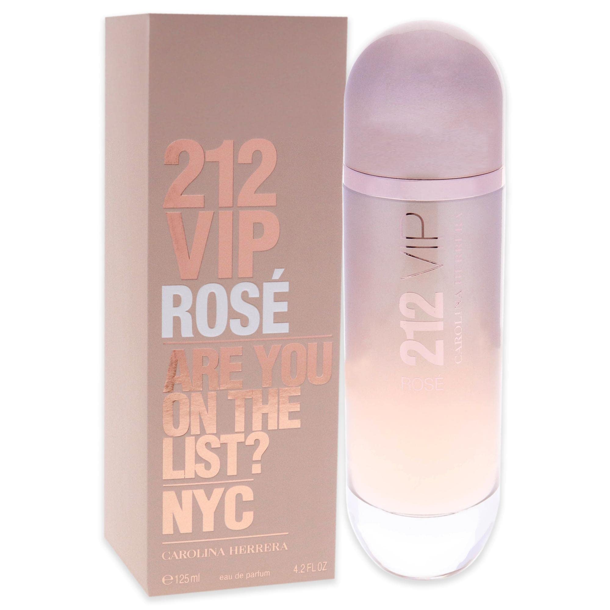 Amazon.com : Carolina Herrera 212 VIP Rose Women EDP Spray 4.2 oz