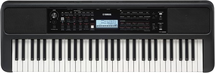 Amazon.co.jp: Yamaha PSR-E383 Keyboard, 61 Keys, 650 Tones