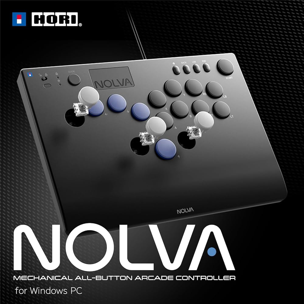 Amazon.co.jp: NOLVA Mechanical All-Button Arcade Controller for