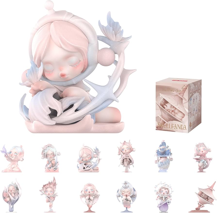 Amazon.com: POP MART SKULLPANDA The Paradox Series Blind Box