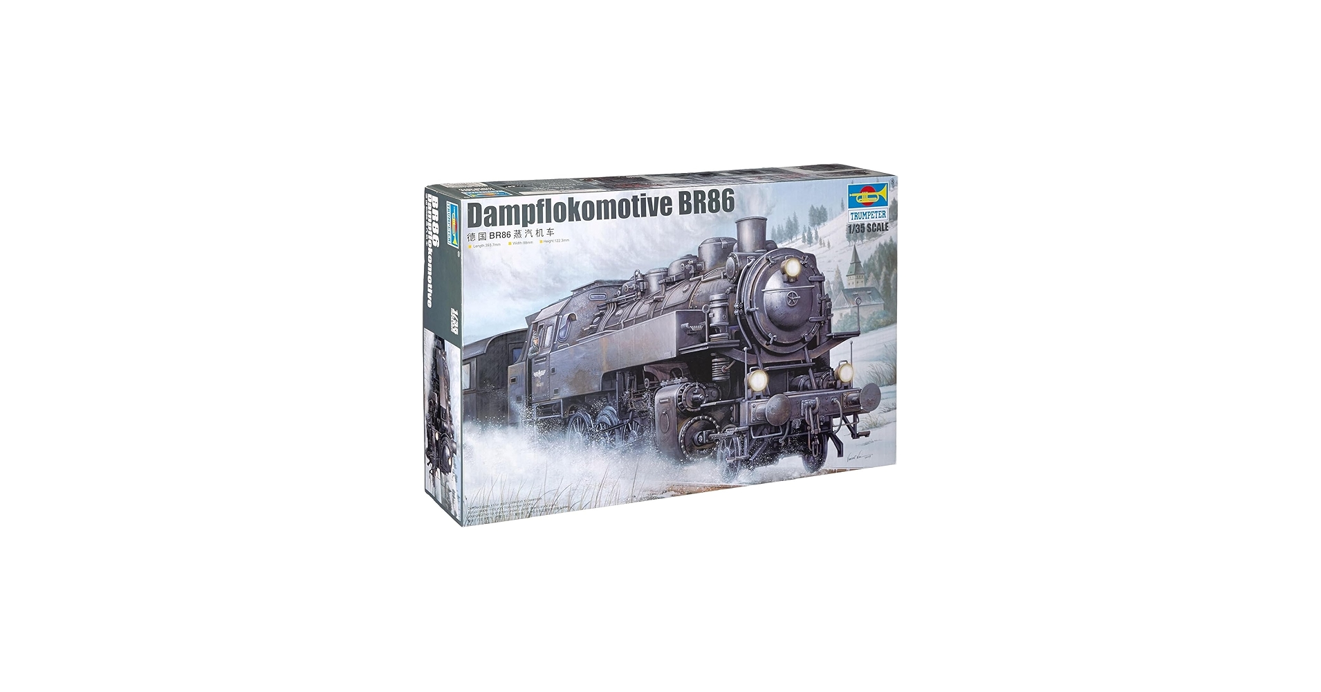 Amazon.com: Trumpeter 1/35 WWII German BR86 Armored Steam