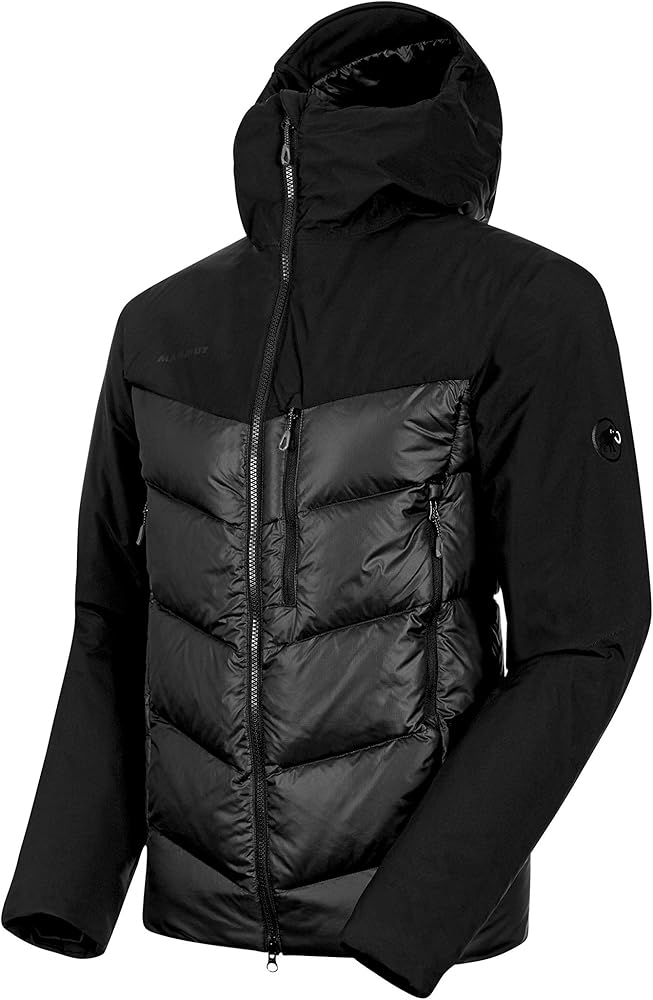 Amazon | Mammut Rime Pro IN Hybrid Hooded Jacket black XL | コート