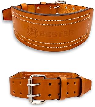 Amazon | BESTER ベスター トレーニングベルト 筋トレベルト レザー 一