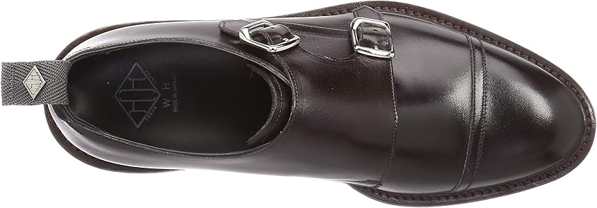 Amazon | ダブルモンクストラップローファー WHS-0300 干場スペシャル