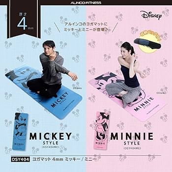 Amazon | アルインコ(ALINCO) ディズニー ミッキー ヨガマット 厚さ4mm