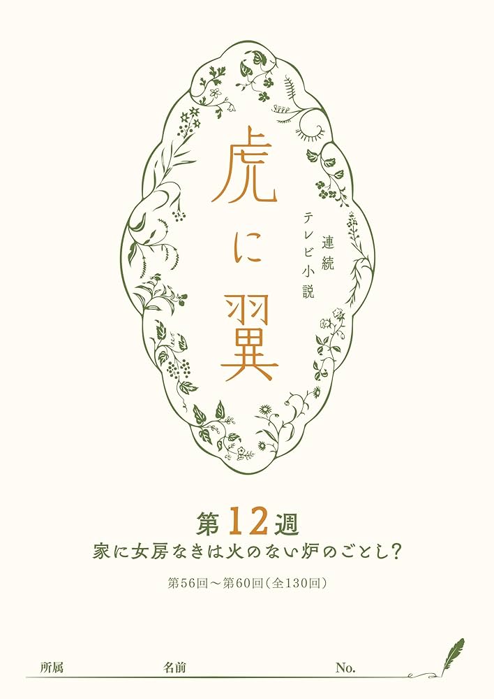 Amazon.co.jp: NHK連続テレビ小説「虎に翼」シナリオ集 第12週［全