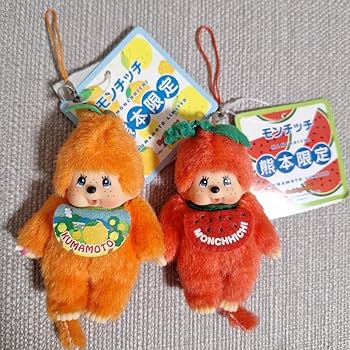 Amazon.co.jp: ご当地 モンチッチ 熊本限定 スイカ デコポン : 家電