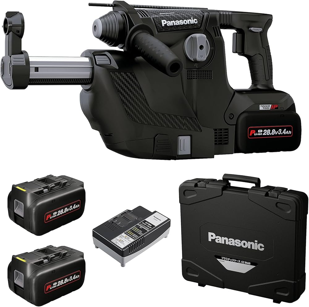 Amazon | パナソニック(Panasonic) 充電ハンマードリル 28.8V 3.4Ah