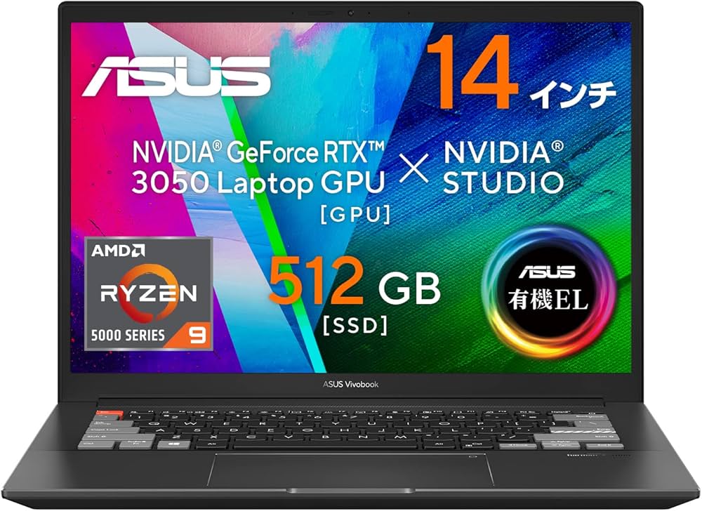 Amazon.co.jp: ASUS ノートパソコンVivobook Pro 14X OLED M7400QC