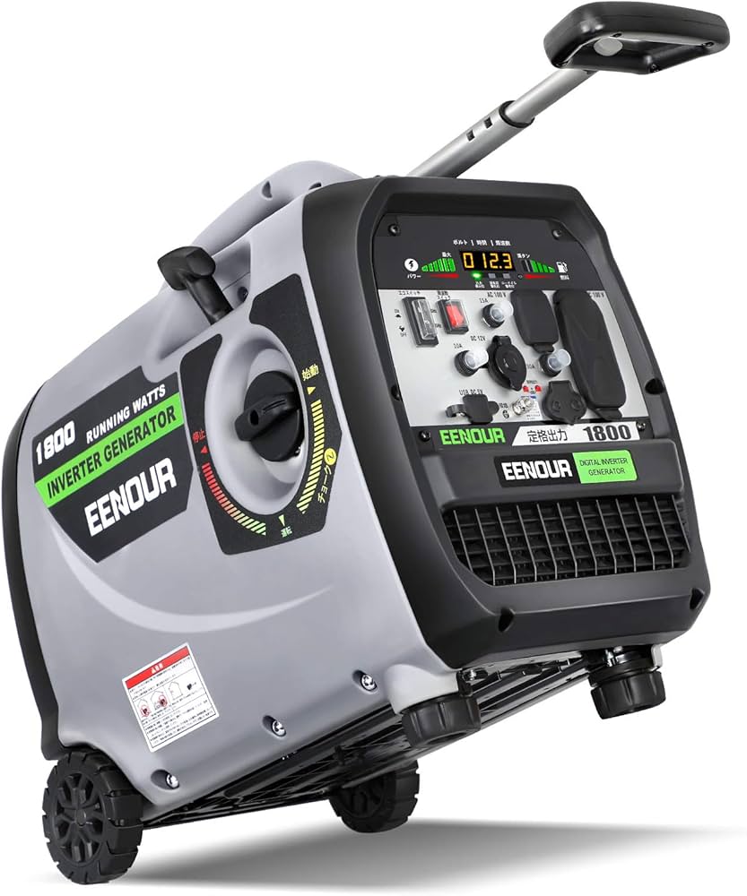 Amazon | EENOUR インバーター発電機 正弦波 ガソリン発電機 SC2300i