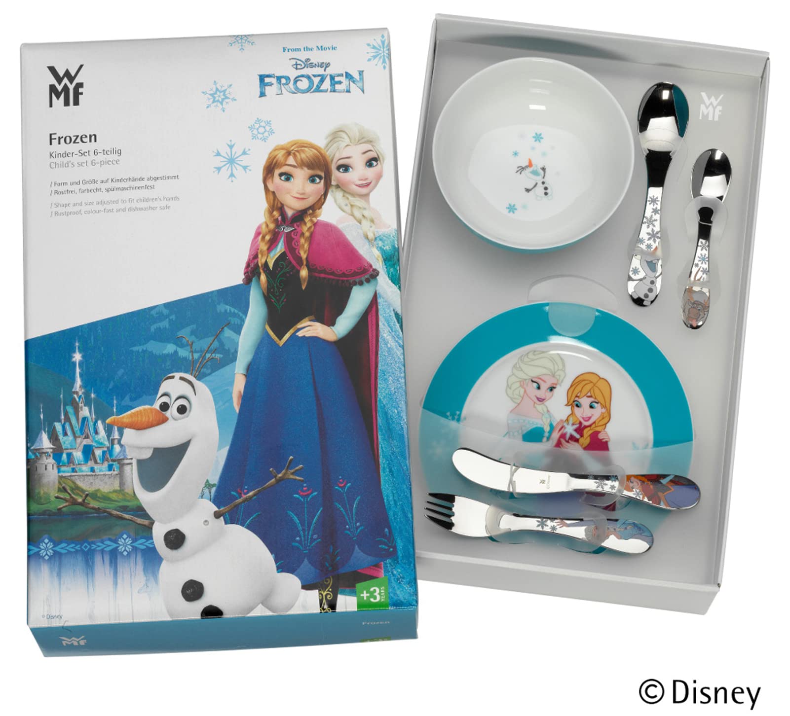 Amazon｜WMF (ヴェーエムエフ) Disney アナと雪の女王 カトラリー 6P