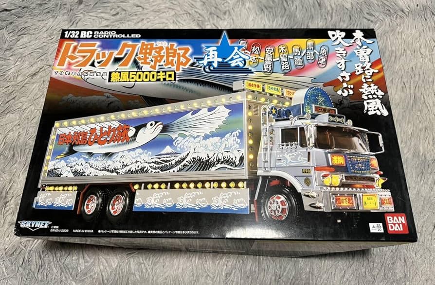 Amazon.co.jp: ？ 1/32 RC トラック野郎 再会 熱風5000キロ 1979年8月