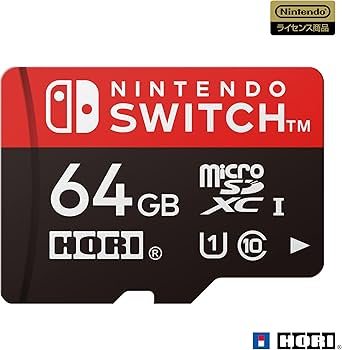 Amazon.com: HORI Nintendo Switch Micro SD Card 64GB, Class 10, UHS