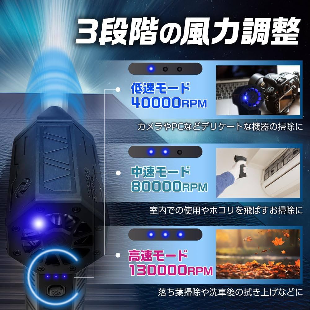 Amazon.co.jp: ブロワー 洗車 強力 Aero Tools エアロツール Type-C