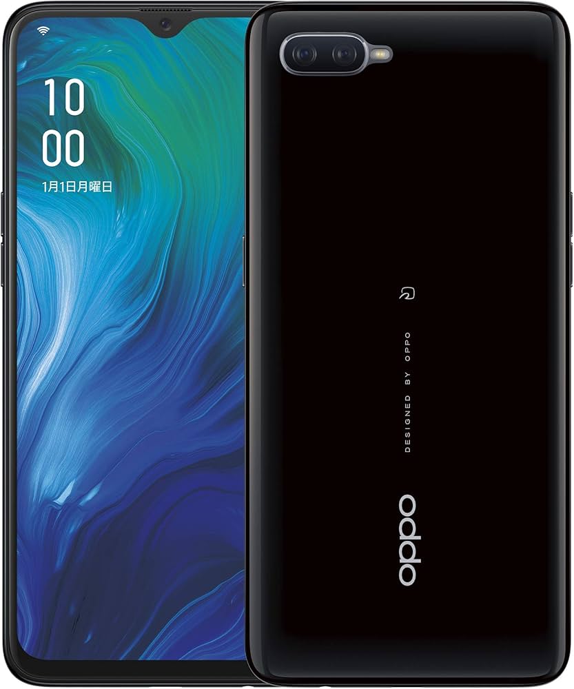 Amazon.co.jp: OPPO Reno A mvno ブラック 【日本正規代理店品
