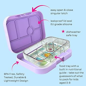 Amazon.com: Yumbox Original Leakproof Bento Lunch Box Container