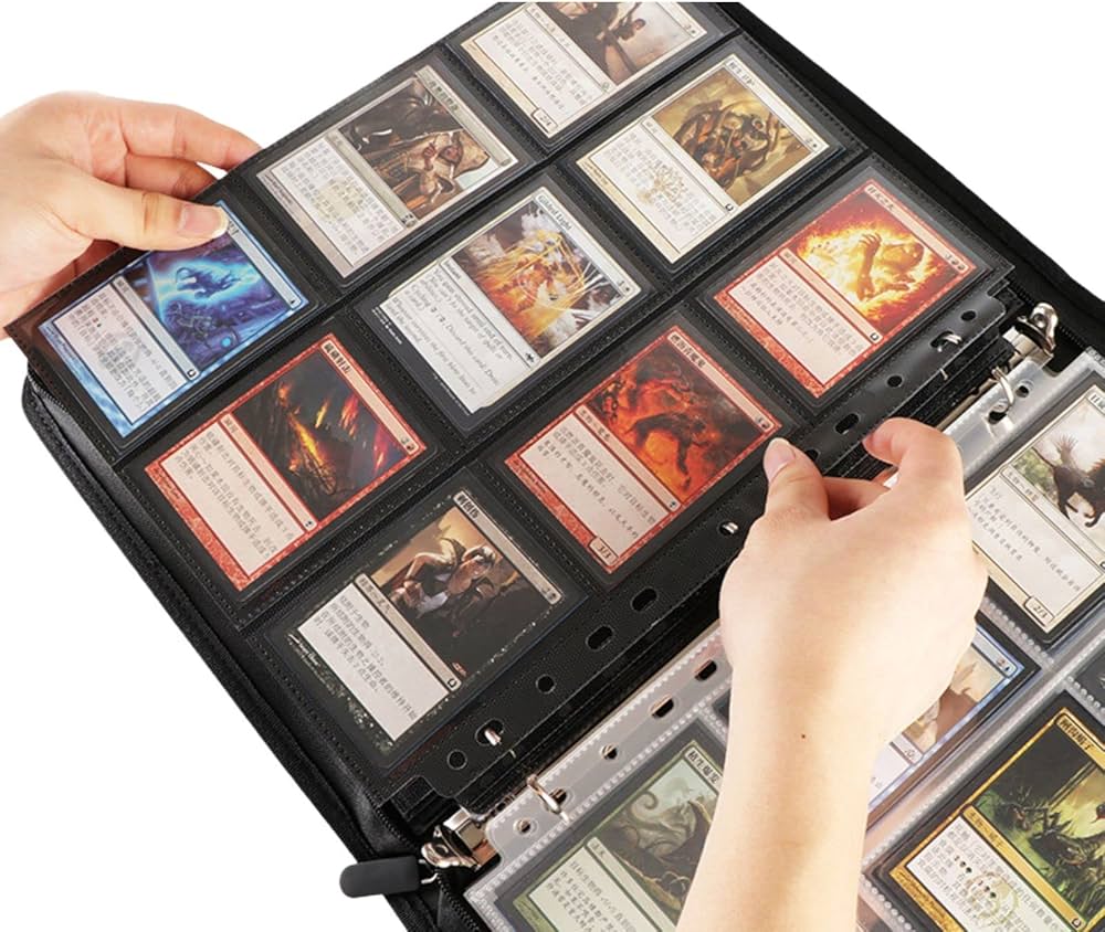 Amazon.co.jp: ASTRAIZE トレカ 9ポケット 黒 リフィル ファイル