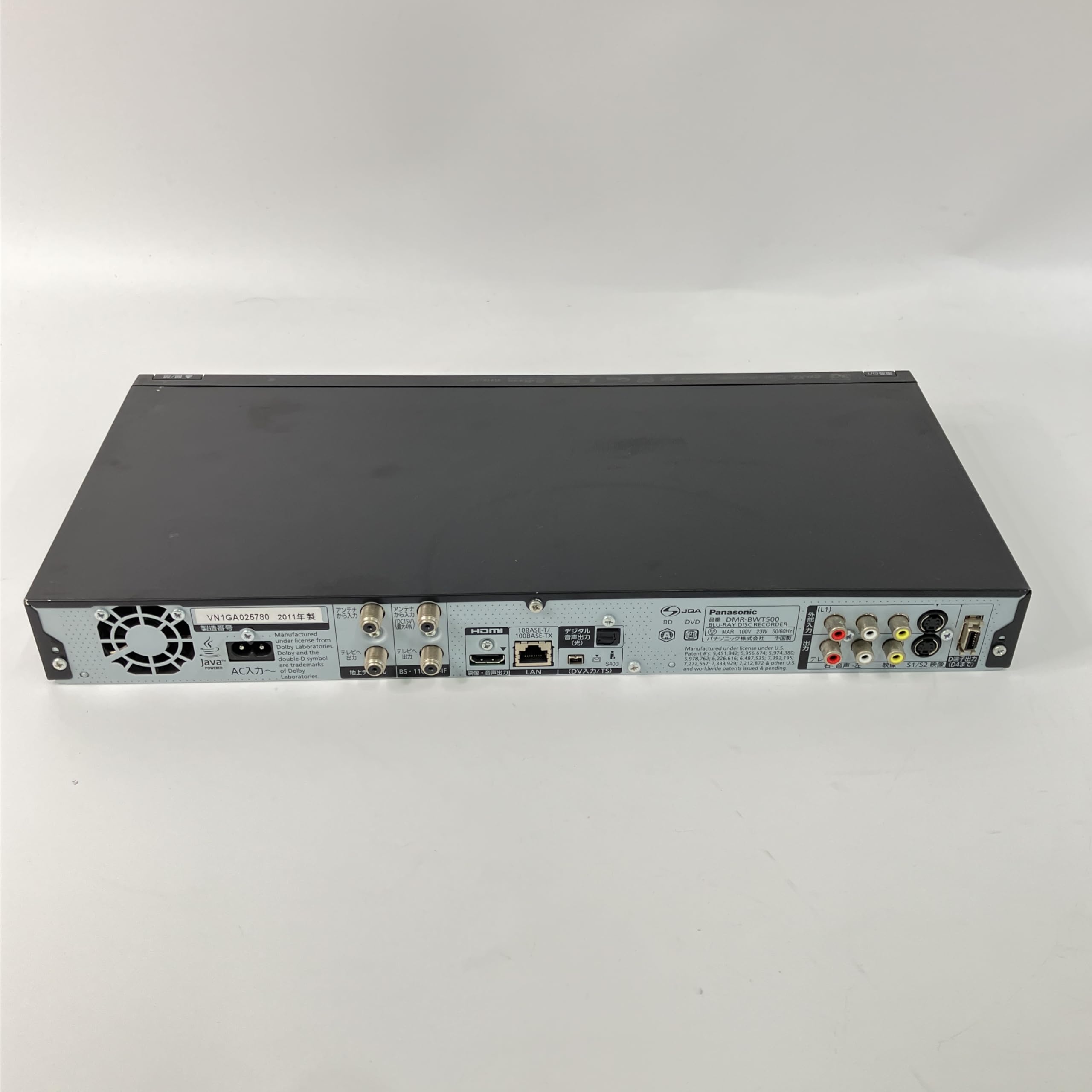 Amazon | パナソニック 500GB 2チューナー ブルーレイレコーダー