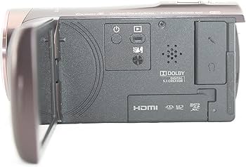 Amazon | SONY HDビデオカメラ Handycam HDR-CX480 ボルドーブラウン