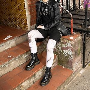 Amazon.com | Dr. Martens Women's Jadon Boot,Black Polished Smooth