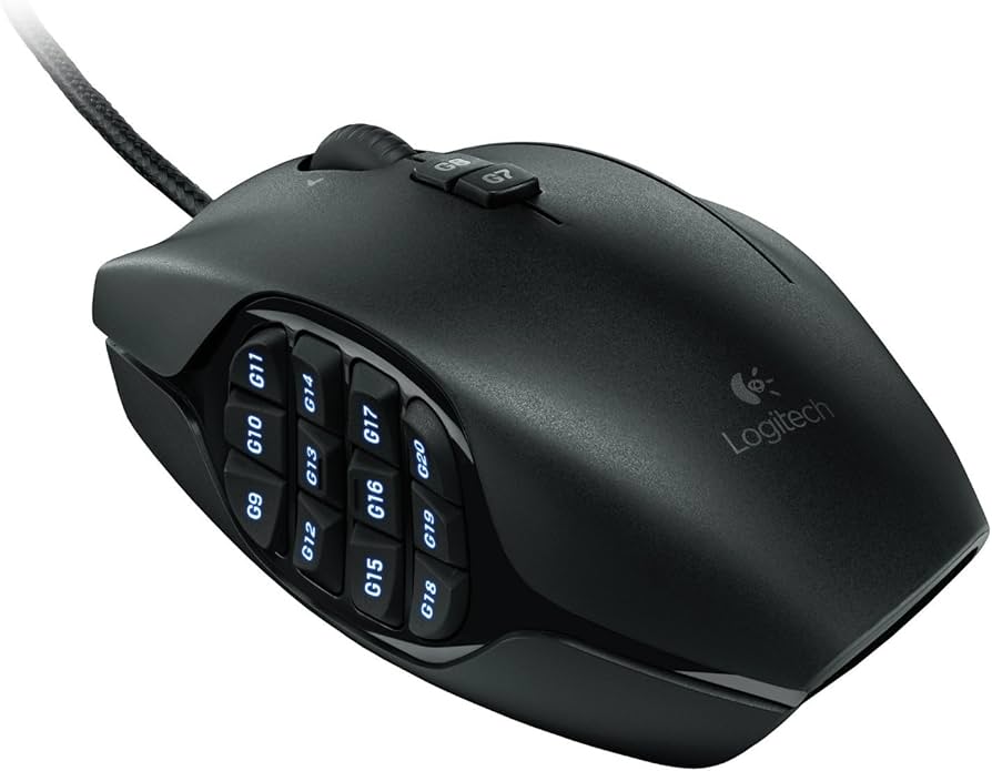 Amazon | Logitech G600 MMO Gaming Mouse, Black [並行輸入品