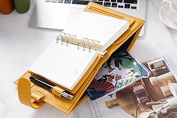 Amazon.co.jp: Moterm A6 Luxeリングプランナー - 本革バインダー