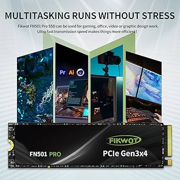 Amazon.com: Fikwot FN501 Pro 2TB NVMe SSD - M.2 2280 PCIe Gen3 x4