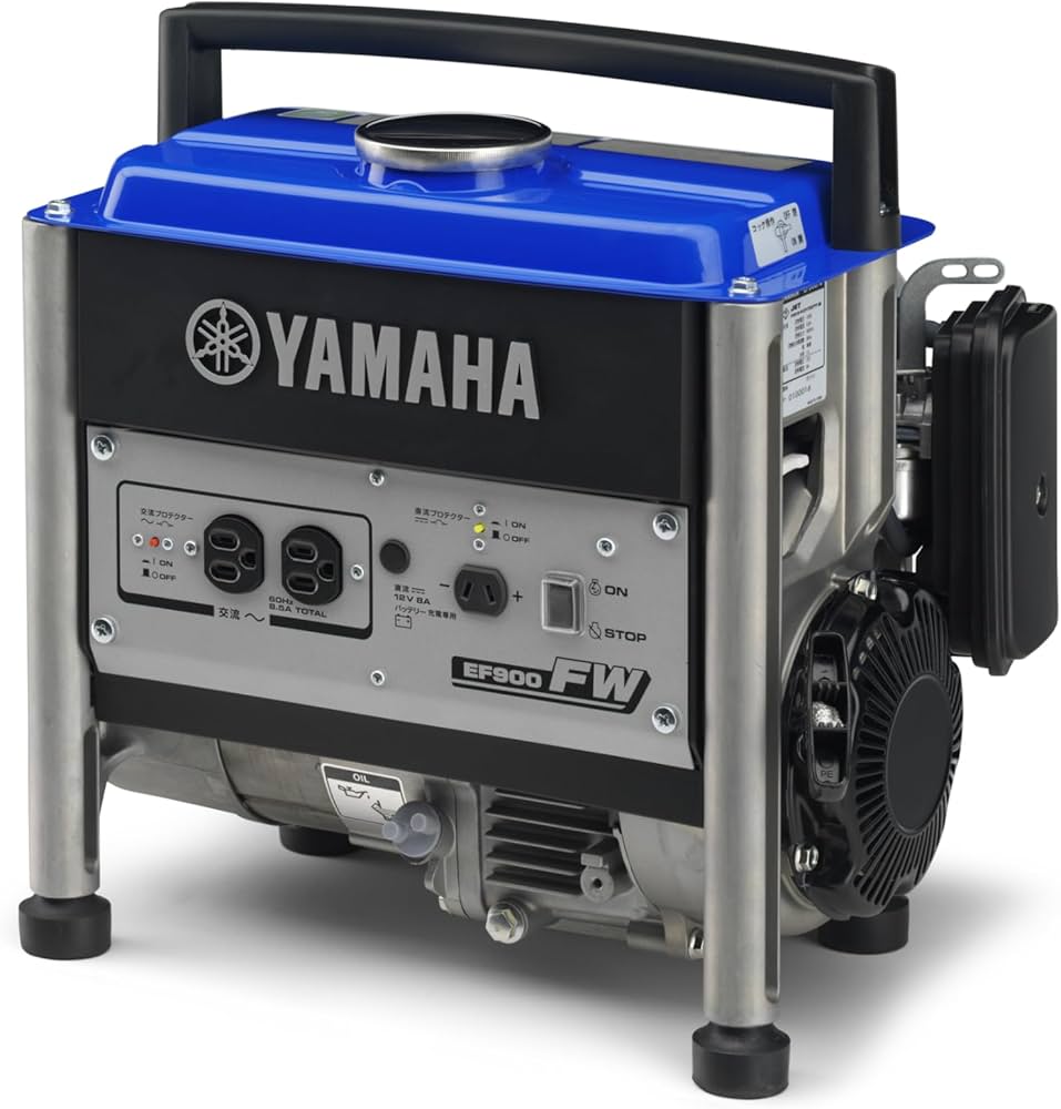 Amazon.co.jp: ヤマハ 発電機 EF900FW 0.85kVA [60Hz] 防災 台風 停電