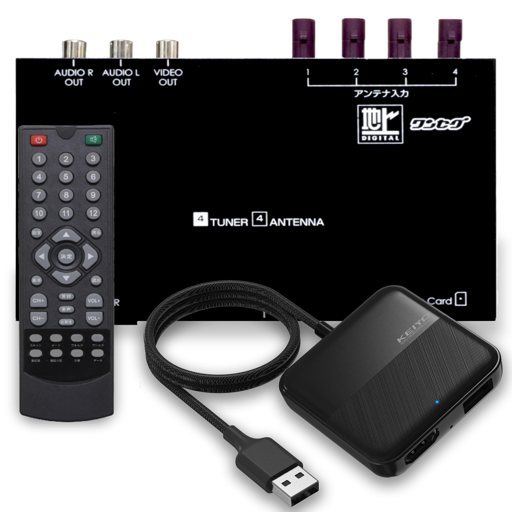 Amazon.co.jp: KEIYO APP HDMI IN HDMI出力のTVstickや地デジ
