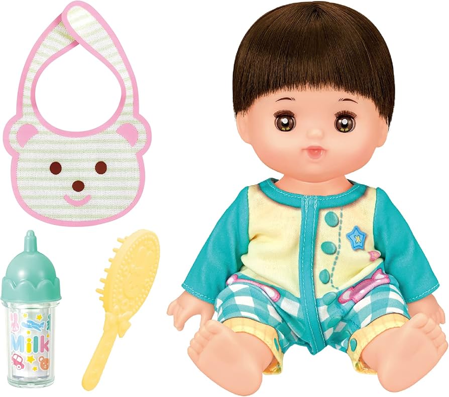 Amazon.co.jp: パイロット メルちゃん お人形セット あっちゃん 1.5歳