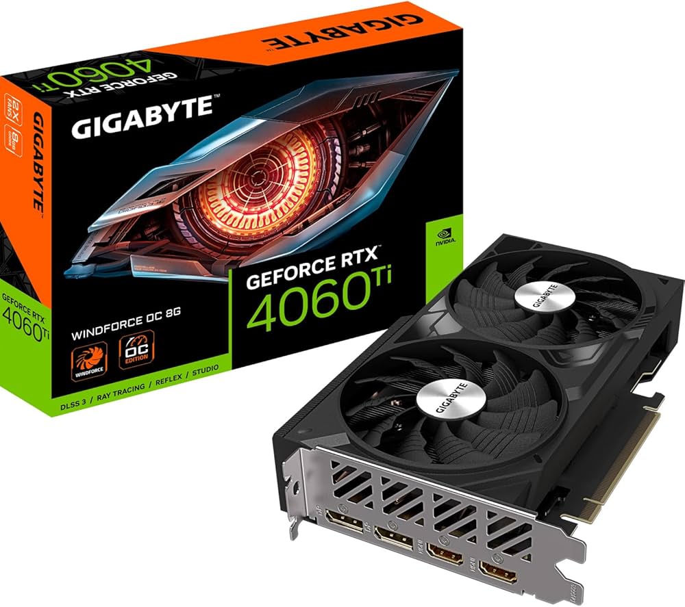Amazon | Gigabyte NVIDIA GeForce RTX 4060 Ti WINDFORCE OC