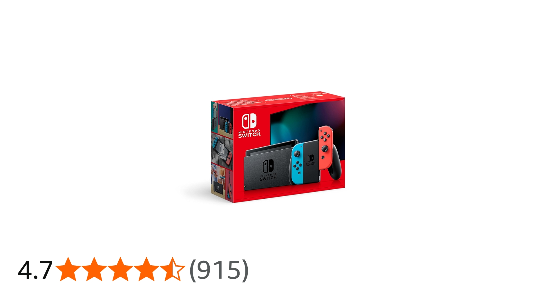 Amazon.co.jp: Nintendo Switch (Neon Red/Neon blue) : ゲーム