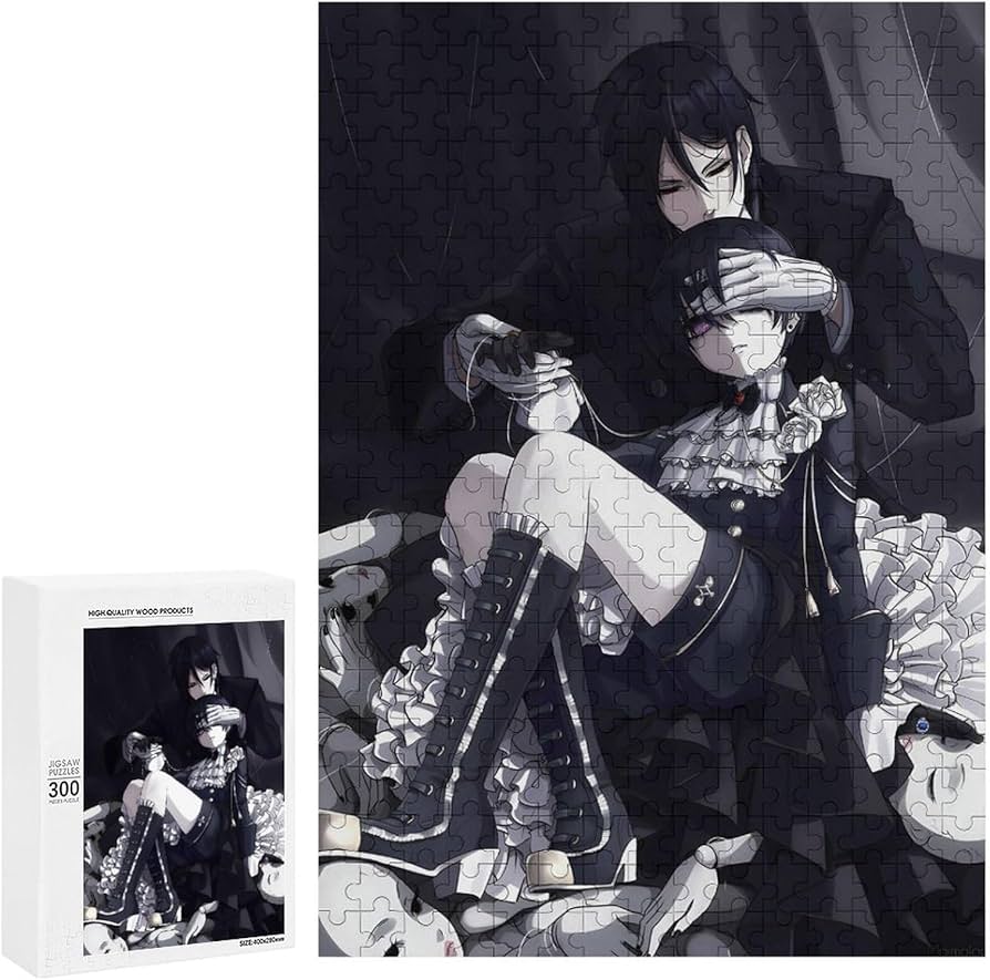 Amazon | ジグソーパズル 黒執事 シエル セバスチャン アニメ風 パズル