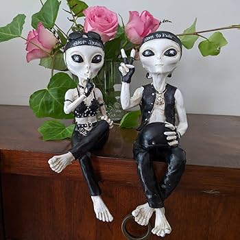 Amazon.com: John Bernard & Company Alien Invasion Biker Babe