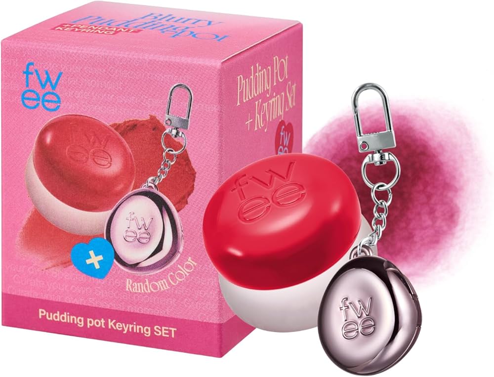 Amazon.com: fwee Blurry Pudding Pot + Keychain SET | Airbrushed