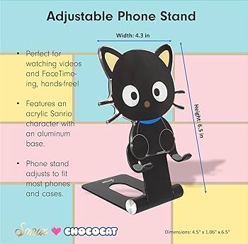 Amazon.com: Sonix x Sanrio Character Phone Stand | Adjustable Cell