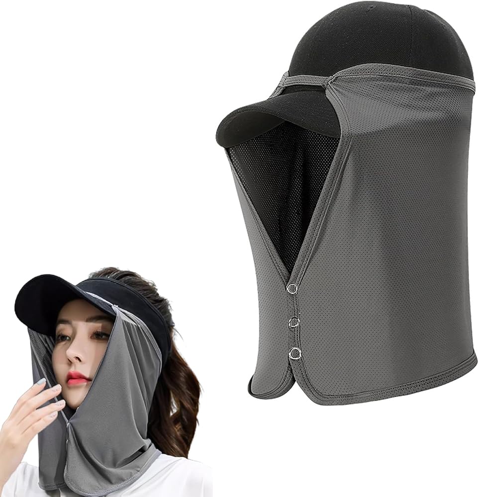 Amazon.co.jp: [ZHEJIA] ネックシェード 帽子 キャップ ネックガード