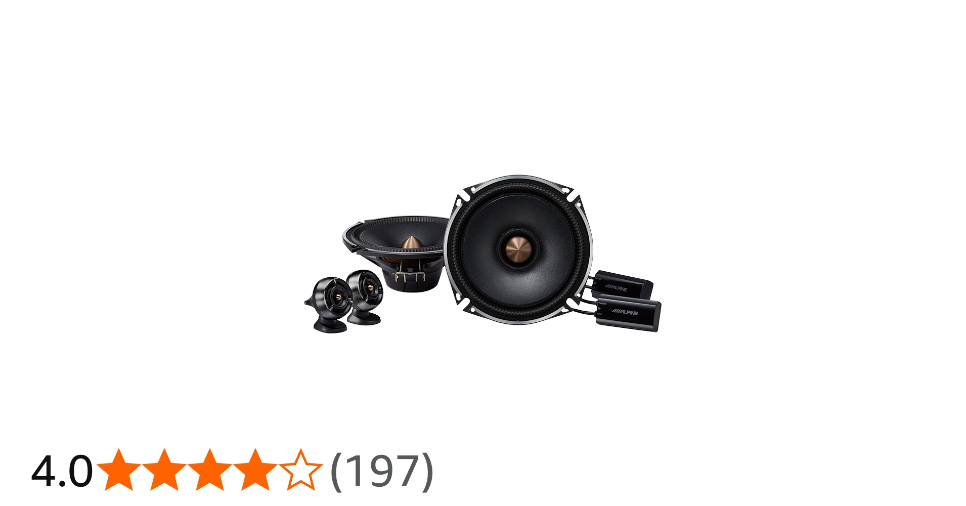 Amazon.co.jp: アルパイン(ALPINE) 2ウェイスピーカー 17cmセパレート