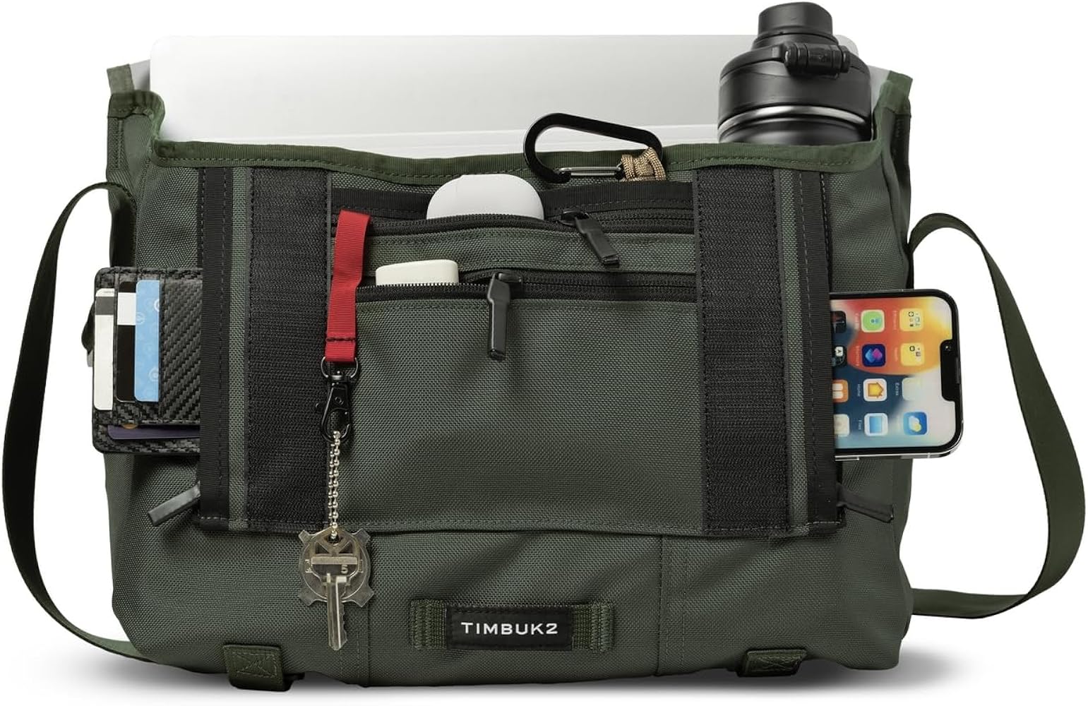 Amazon | Timbuk2 クラシックメッセンジャーバッグ、アーミー、XS