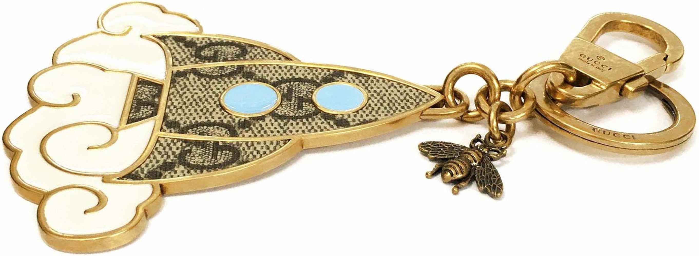 Amazon.co.jp: [グッチ] アウトレット キーホルダー ロケット＆ビー(蜂