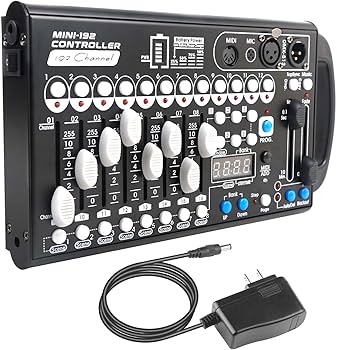 Amazon.com: Battery Dmx Controller with Midi, Portable Dmx