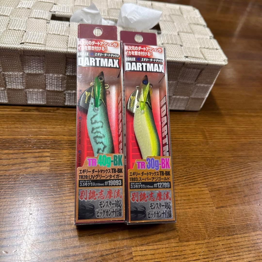 ダートマックスTR40g中古・エギ王TR 3.5新品セット ダートマックス