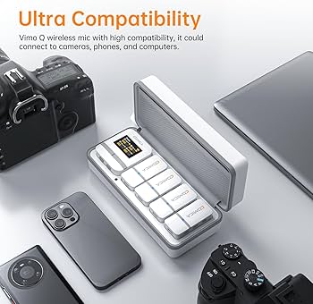 Amazon.com: COMICA Vimo Q 4-Channel Wireless Lavalier Microphone