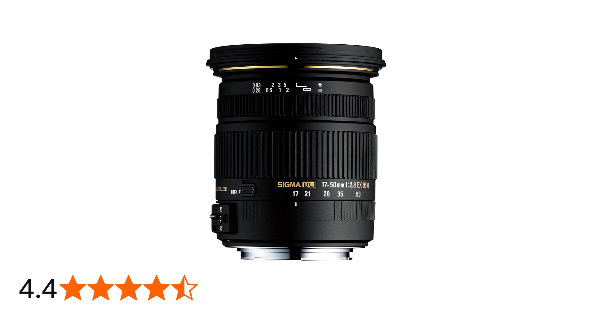 Amazon | シグマ(Sigma) SIGMA 標準ズームレンズ 17-50mm F2.8 EX DC