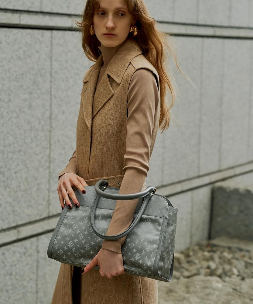 Amazon | [ラシット] Morandi 2Wayナイロンジャガードボストンバッグ M