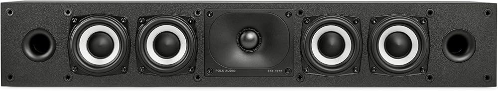 Amazon.com: Polk Monitor XT35 Slim Center Channel Speaker - Hi-Res